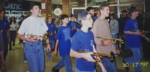 Hallway Marching 1997